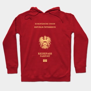 Austria passport Hoodie